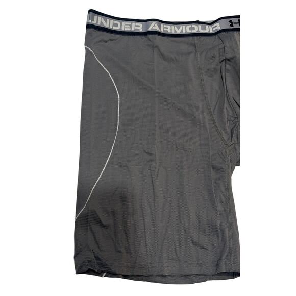 M2-72 UNDERARMOUR NWT Men's IsoChill Mesh BoxerJock Underwear 9" Inseam Gray 3XL - Picture 4 of 10